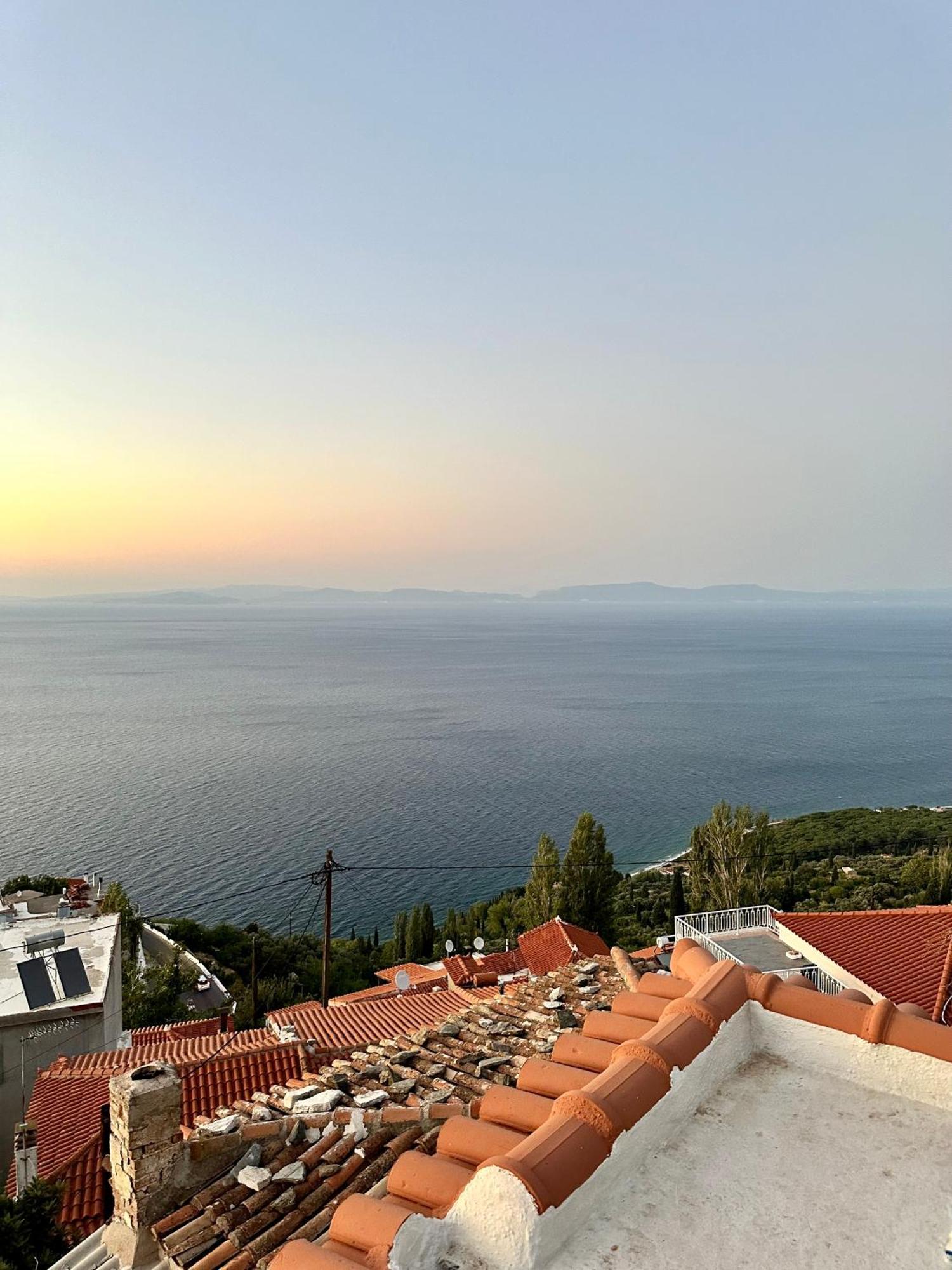 Άκρη Του Κόσμου Villa Ampelos  Kültér fotó